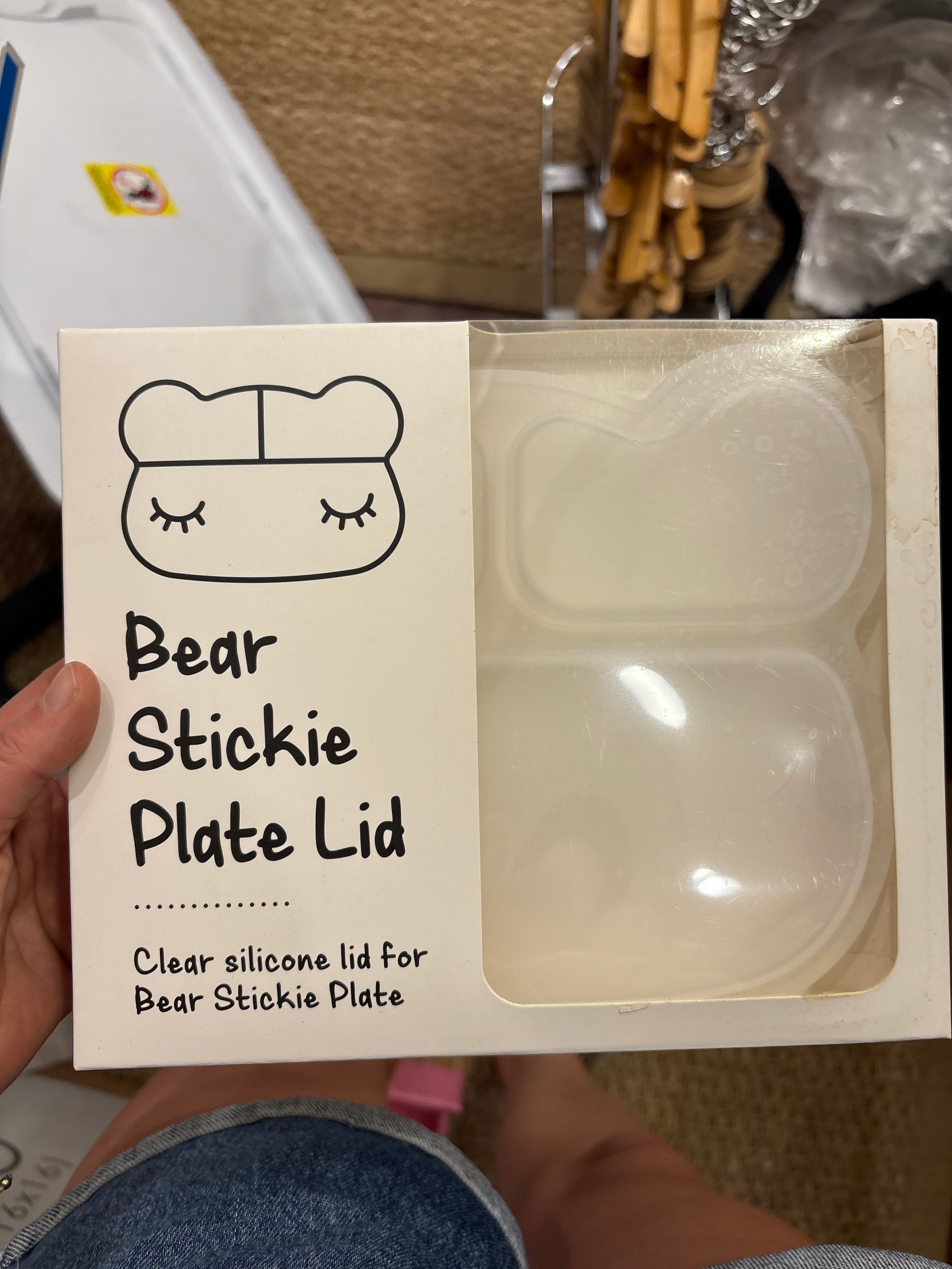 Bear Stickie Plate
