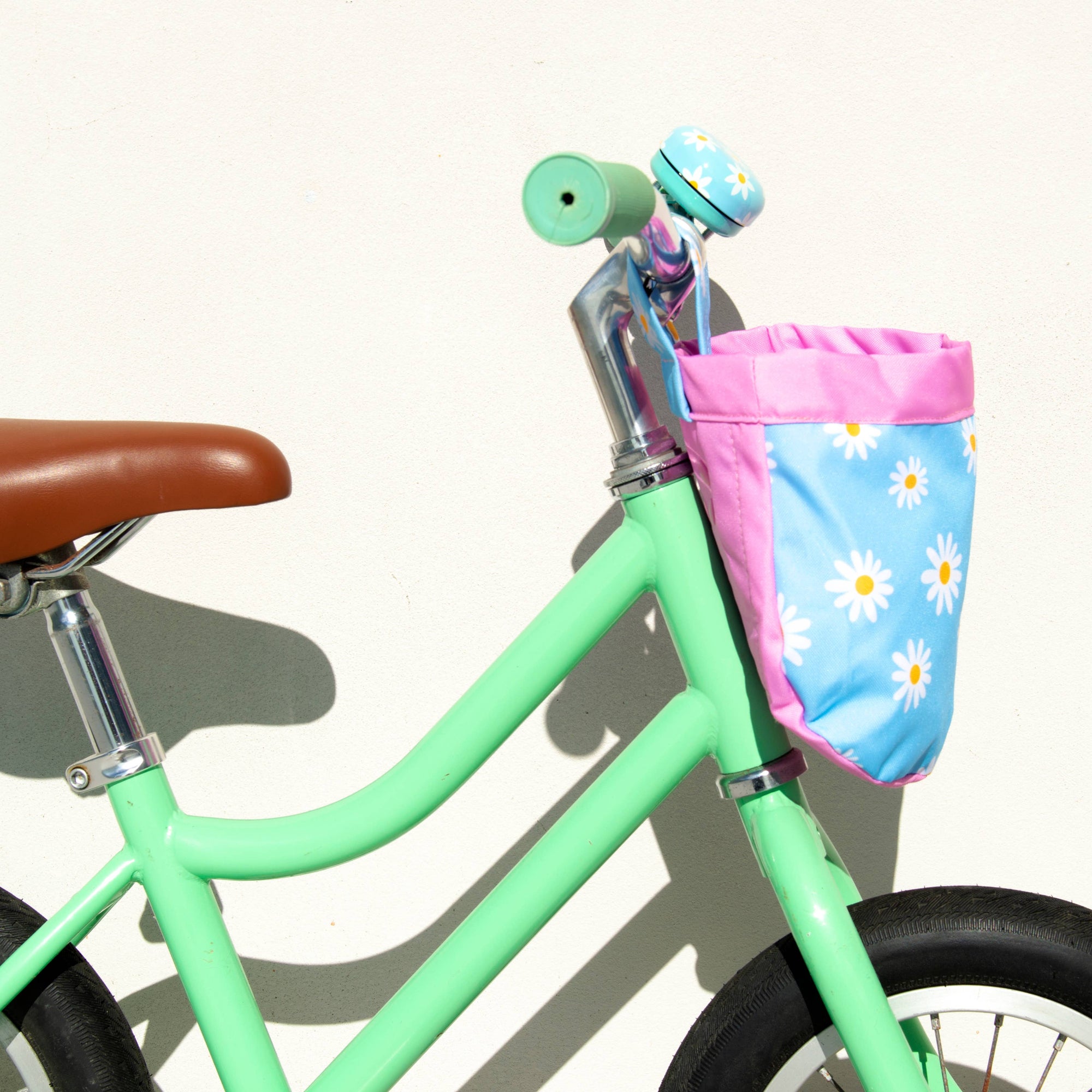 Daisy Bike & Scooter Front Canvas Basket