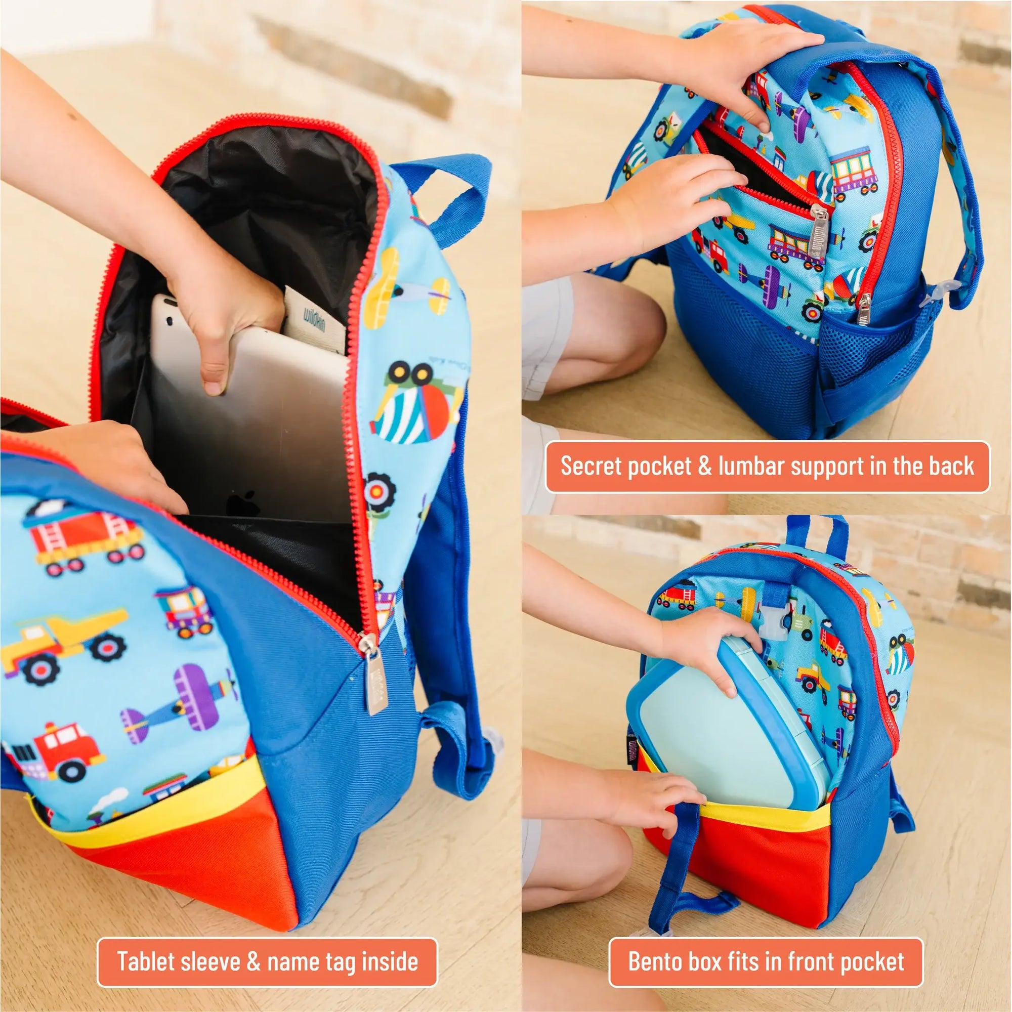 Trains, Planes & Trucks Pack-It-All Backpack