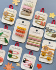 Spotty T-Rex Clips