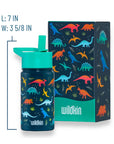 Jurassic Dinosaurs 14 oz Stainless Steel Water Bottle