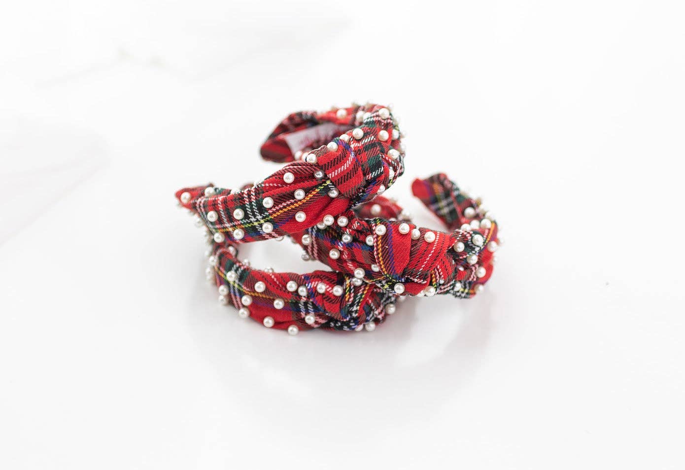 Beaded Headband - Tartan Tidings