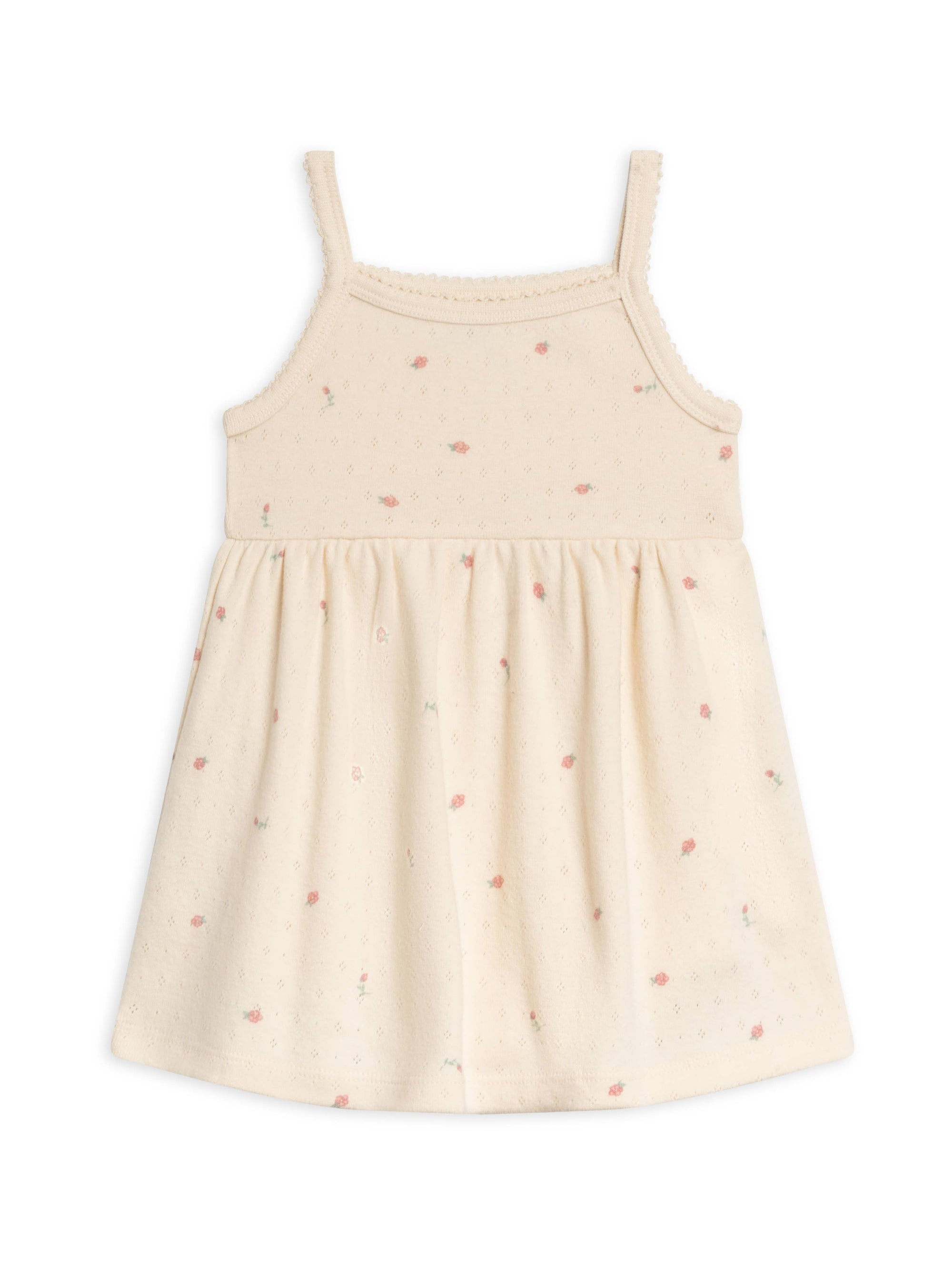 Organic Baby Soleil Pointelle Bodysuit Dress - Pia Floral