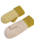 Classic Knit Winter Mittens for Kids