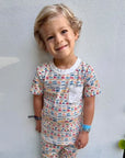 Lobster Bake Kids Pocket Tee Shirt