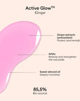 Vernis à Ongles - Active™ Glow Care Polish: Blueberry