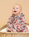 Amour Rose Floral Ruffle Baby Dress & Bloomer