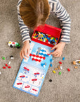 Puzzle By Number Activity Pad - Transportation