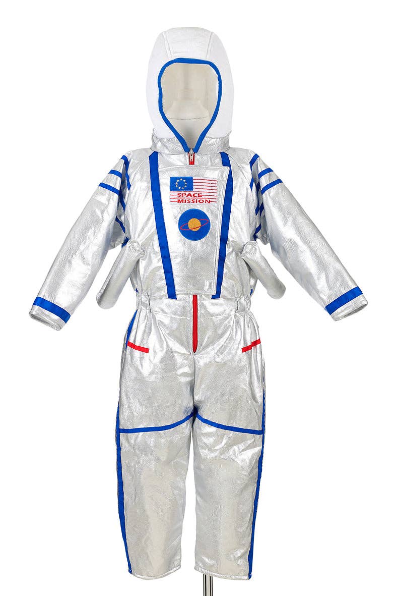 Spaceman Costume for Kids - Carnival & Festive Use : 3-4 years