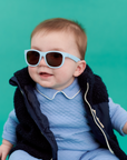 Baby Blue with Amber Lens Navigator Baby & Kids Sunglasses: Ages 3-5