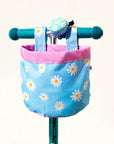 Daisy Bike & Scooter Front Canvas Basket