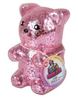 4.5" Sparkle Light-Up Puffer Gummy Bear - LLB Toys