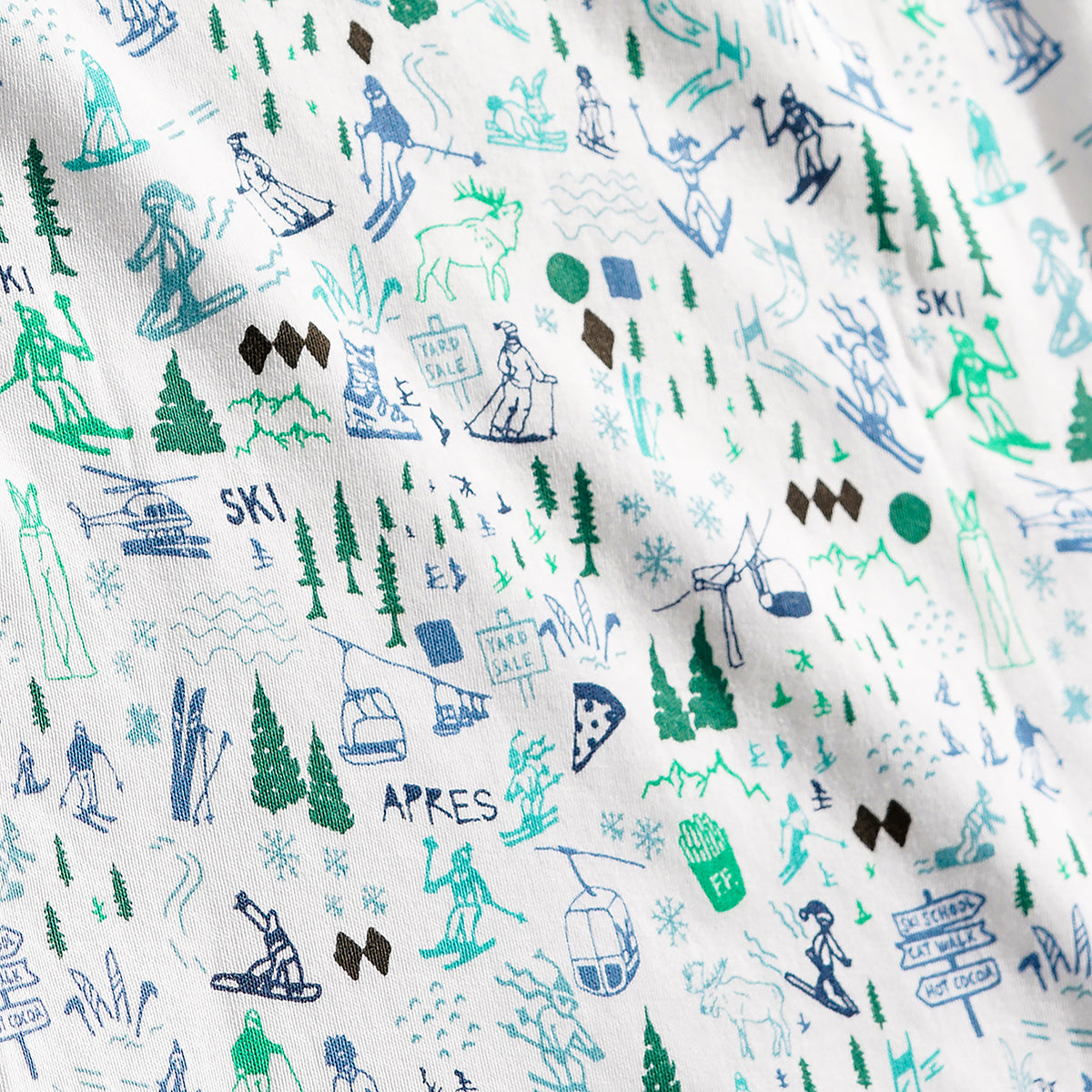 Apres Ski Print Detail