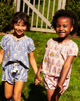 Girls Pink Chicken Millie Short