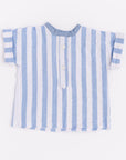 Thimble Collection Popover Shirt in Harbor Gingham |Mockingbird Baby & Kids