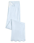 Harbor Stripe Women’s Short Sleeve Crop Pant Set in Light Blue Stripe