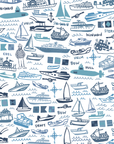 Boats Two Piece Kids Pajamas