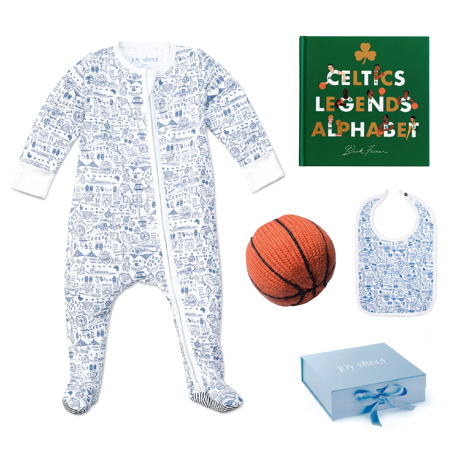 Boston Baby Basketball Gift Set