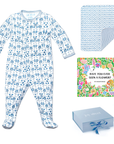 Blue Hydrangeas Baby Gift Bundle