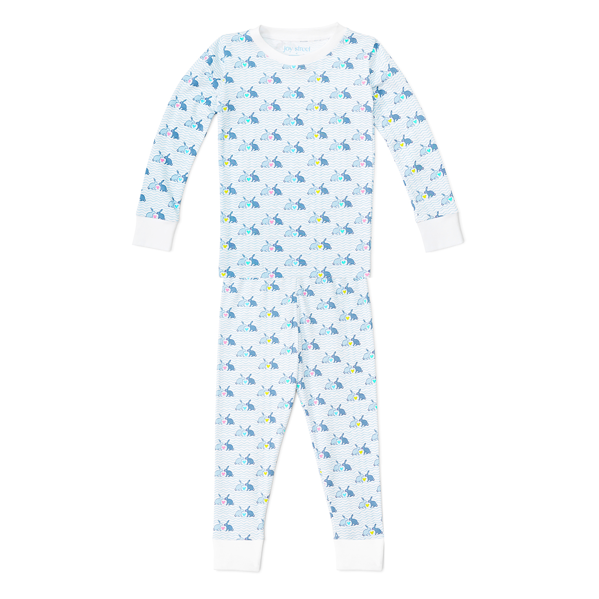 Bunny Love Two Piece Kids Pajamas