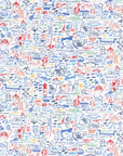 Joy Street Cape Cod Print, Multi