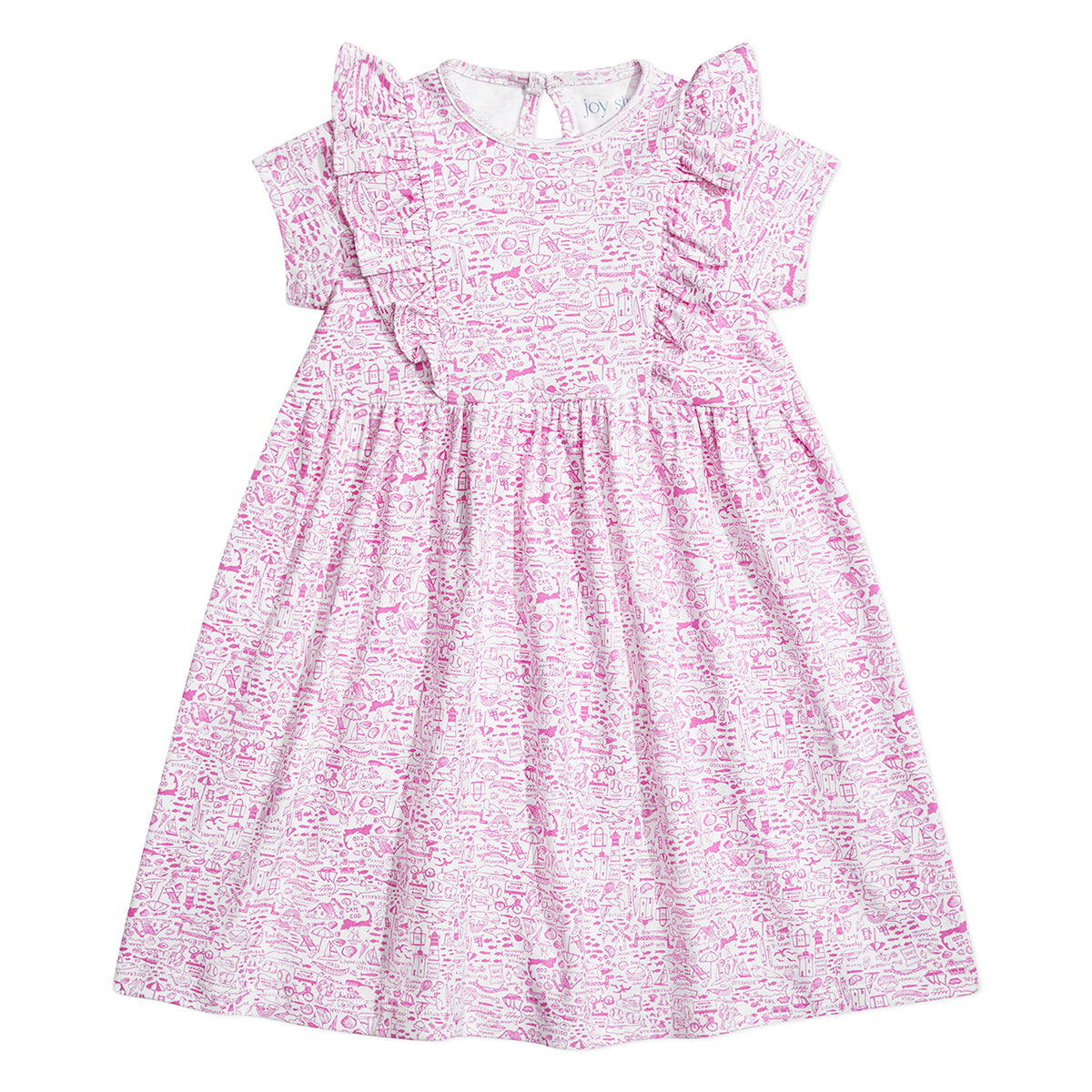 Cape Cod Lily Ruffle Dress