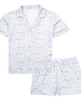 Rhode Island Women’s Button Front Short Pajama Set