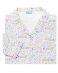 Charleston Women’s Button Front Long Pajama Set