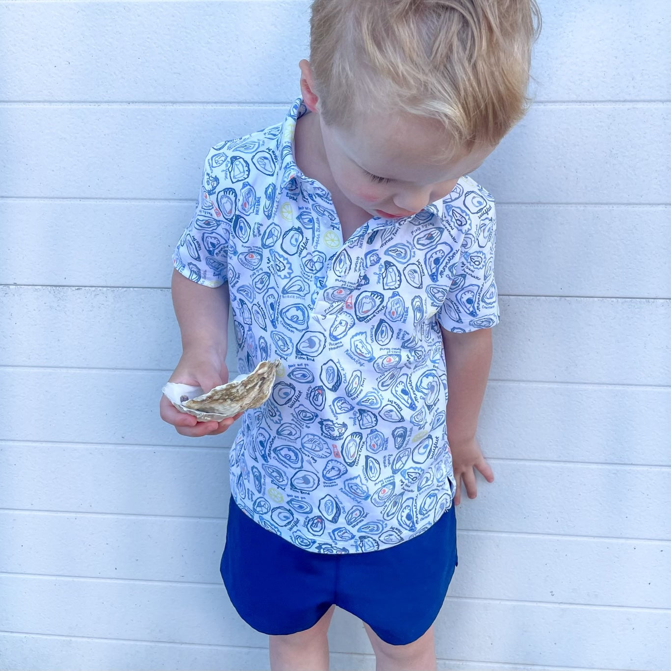 Joy Street Oyster Boy's Polo