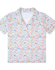 Lobster Bake Women’s Button Front Short Pajama Set