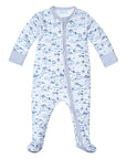 Boats Zip Baby Onesie