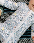 Oysters Zip Baby Onesie