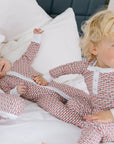 Christmas Tree Stripe Two Piece Pajama