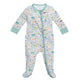 Dino Zip Baby Onesie