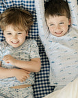 Sharks Two Piece Kids Pajamas