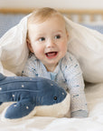 Sharks Zip Baby Onesie