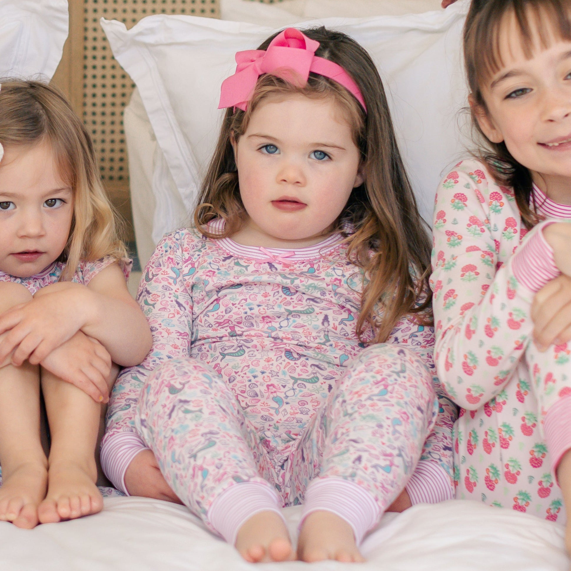 Mermaids Two Piece Kids Pajamas
