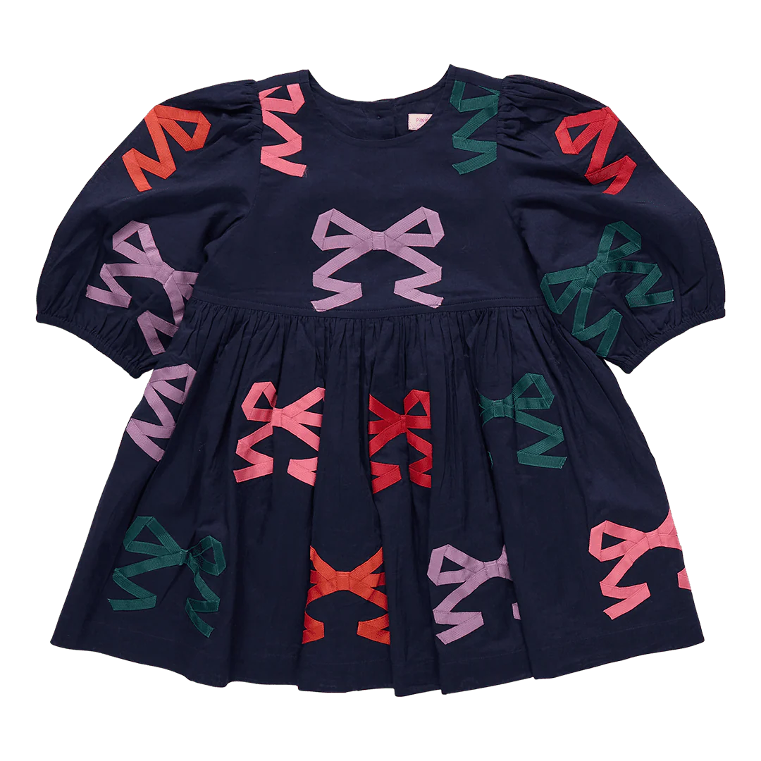 Girls Brooke Bow Dress