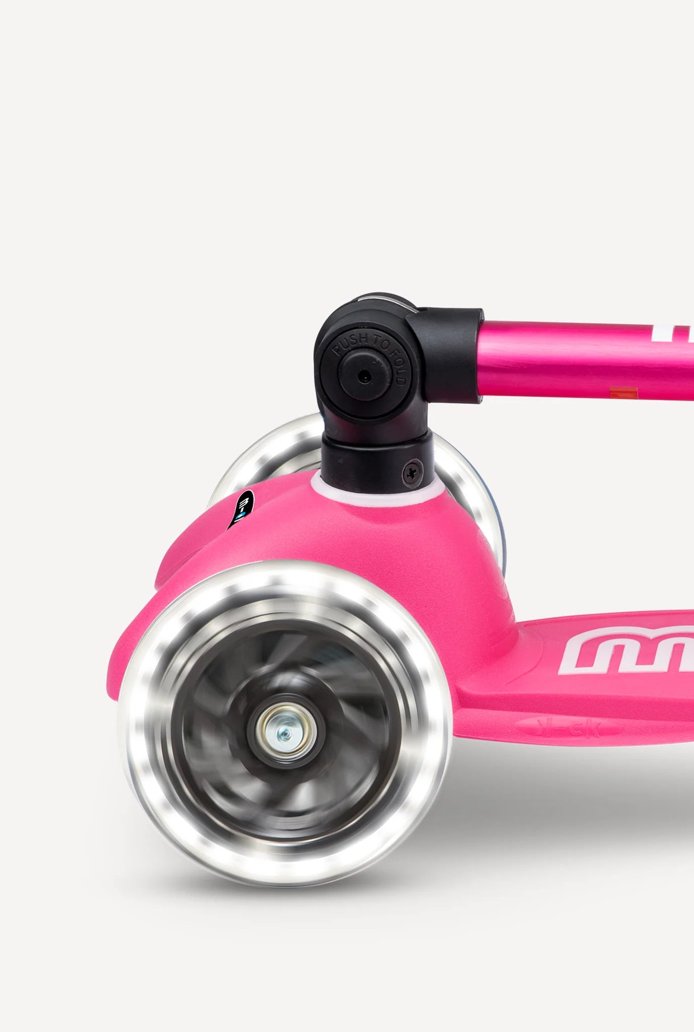 Micro Mini Foldable LED Scooter | Pink