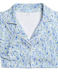 Joy Street Birth Flowers Women Button Front Long Pajama, multi
