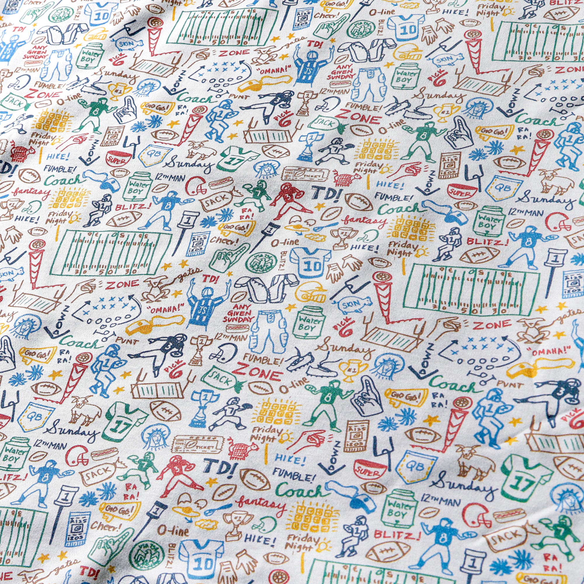Football Baby Blanket