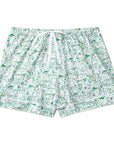 Joy Street Women's Golf Pajama Short Set, green