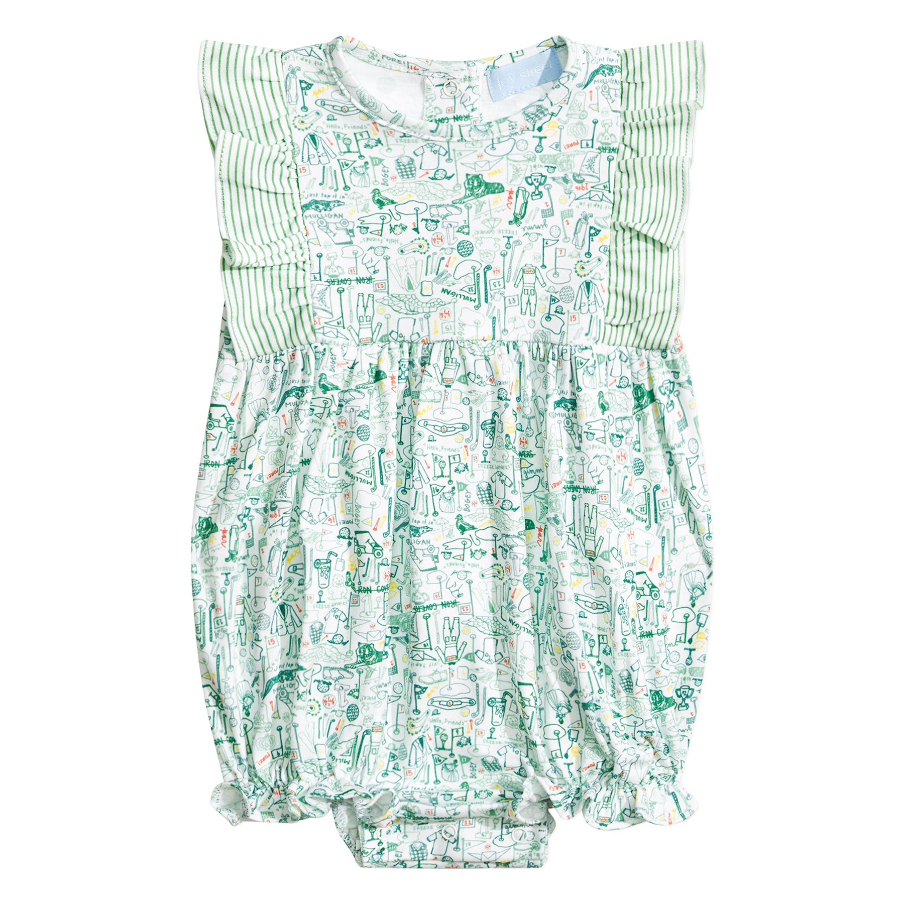 Golf Baby Girl Bubble