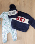 Ski Sweater , Beanie and Onesie