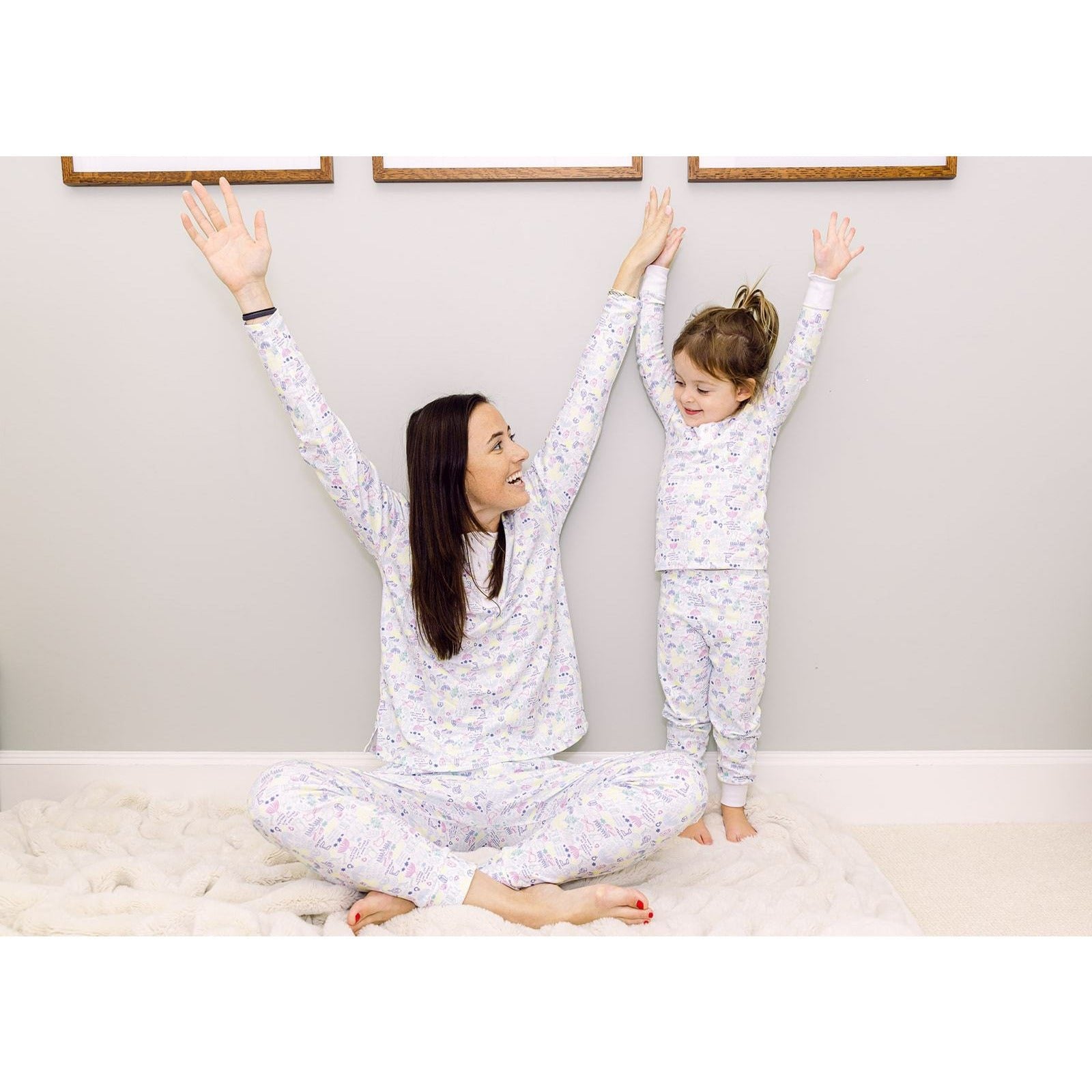 Hanukkah Women's Button Front Pajama Set