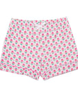 Geranium Block Women’s Button Front Short Pajama Set