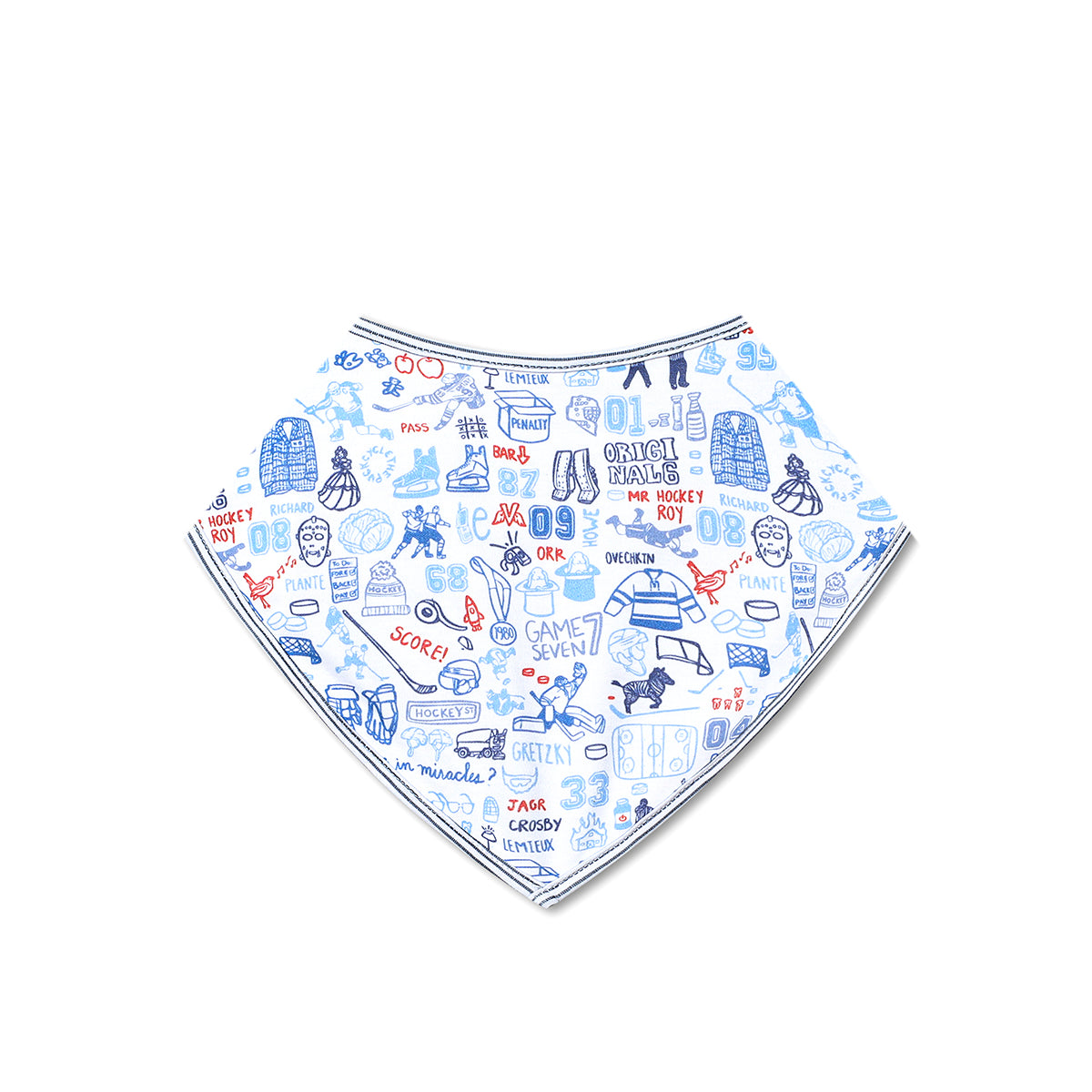 Hockey Bandana Baby Bib