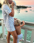 Oysters Women’s Button Front Short Pajama Set
