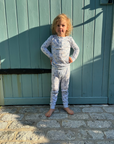Farm Two Piece Kids Henley Pajamas