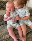 Oysters Boys Shortie Romper